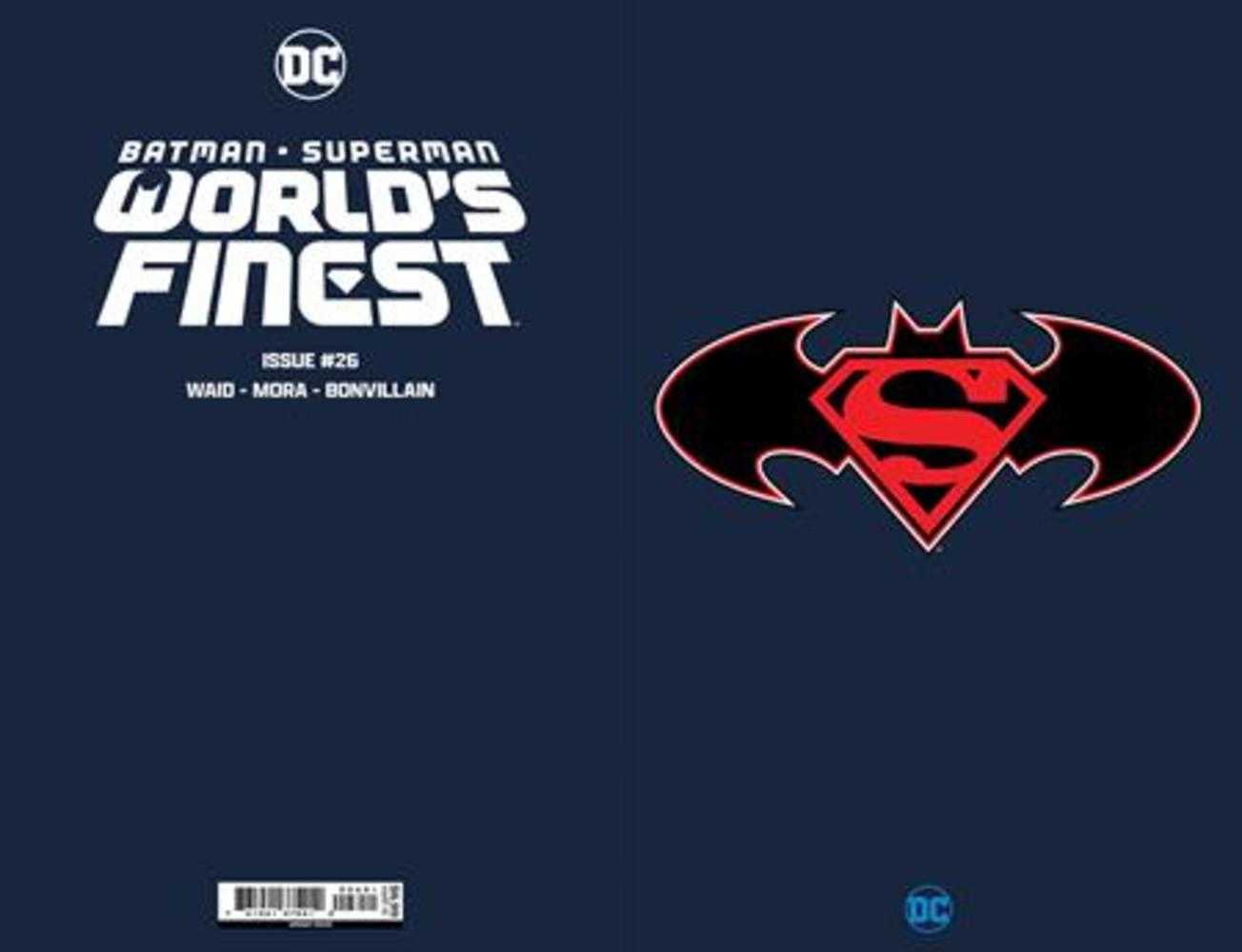 Batman Superman Worlds Finest #26 Cover E Logo Foil Variant