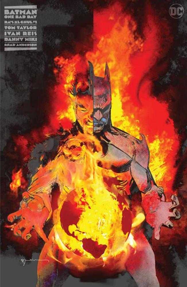 Batman One Bad Day Ras Al Ghul #1 Bill Sienkiewicz 1:25 Variant