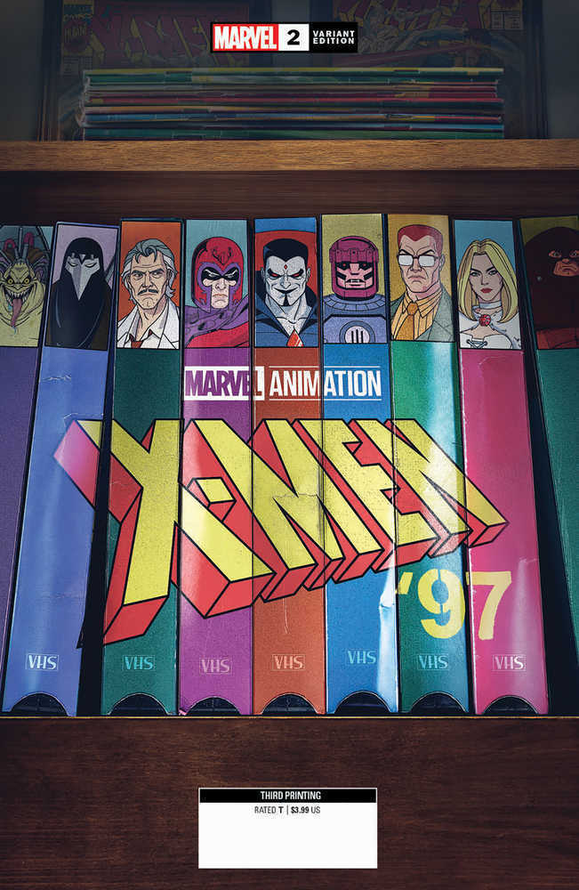 X-Men 97 #2 3RD Printing Marvel Animation Variant