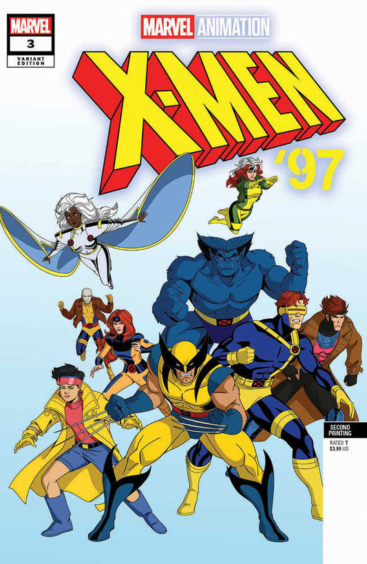 X-Men '97 #3 Marvel Animation 2nd Print Variant