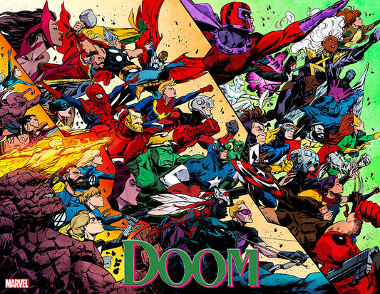 Doom #1 Sanford Greene Wraparound 2nd Print Variant