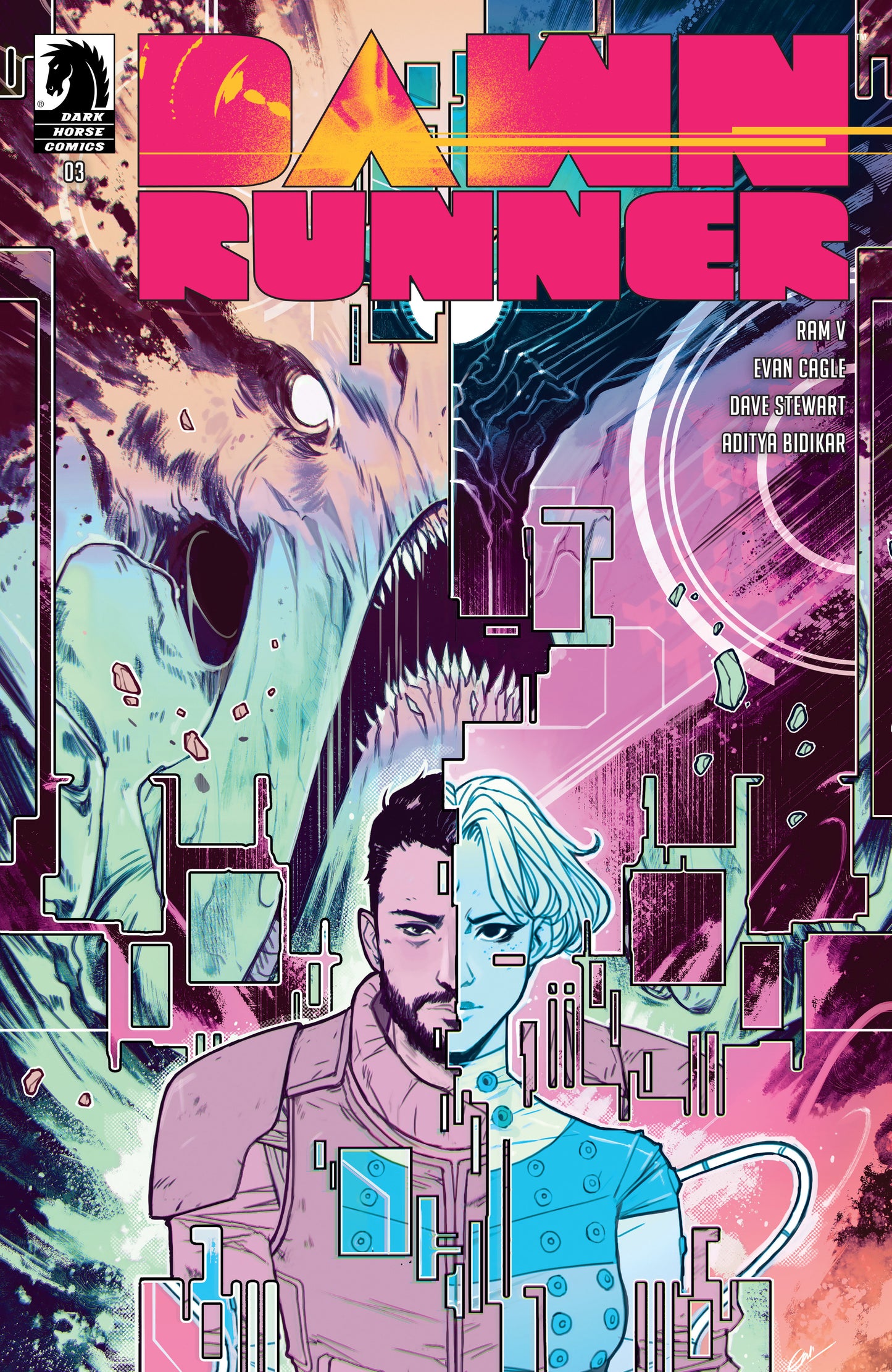 Dawnrunner #3 (Cover C) (Caspar Wijngaard)