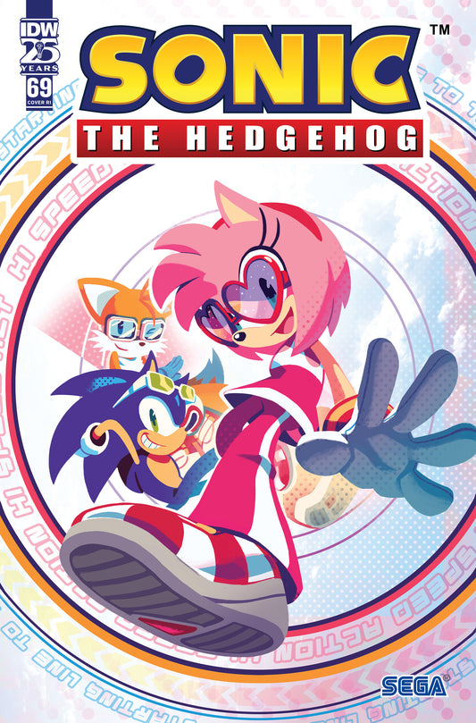 Sonic The Hedgehog #69 Variant Ri (10) (Fourdraine)