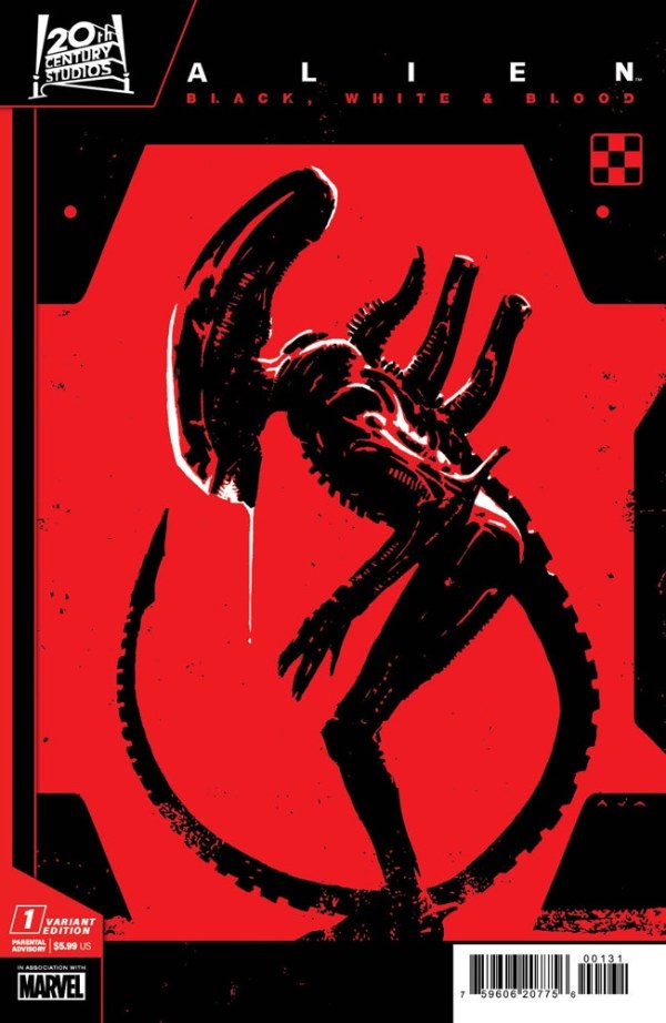 Alien: Black White and Blood #1 Aja Variant