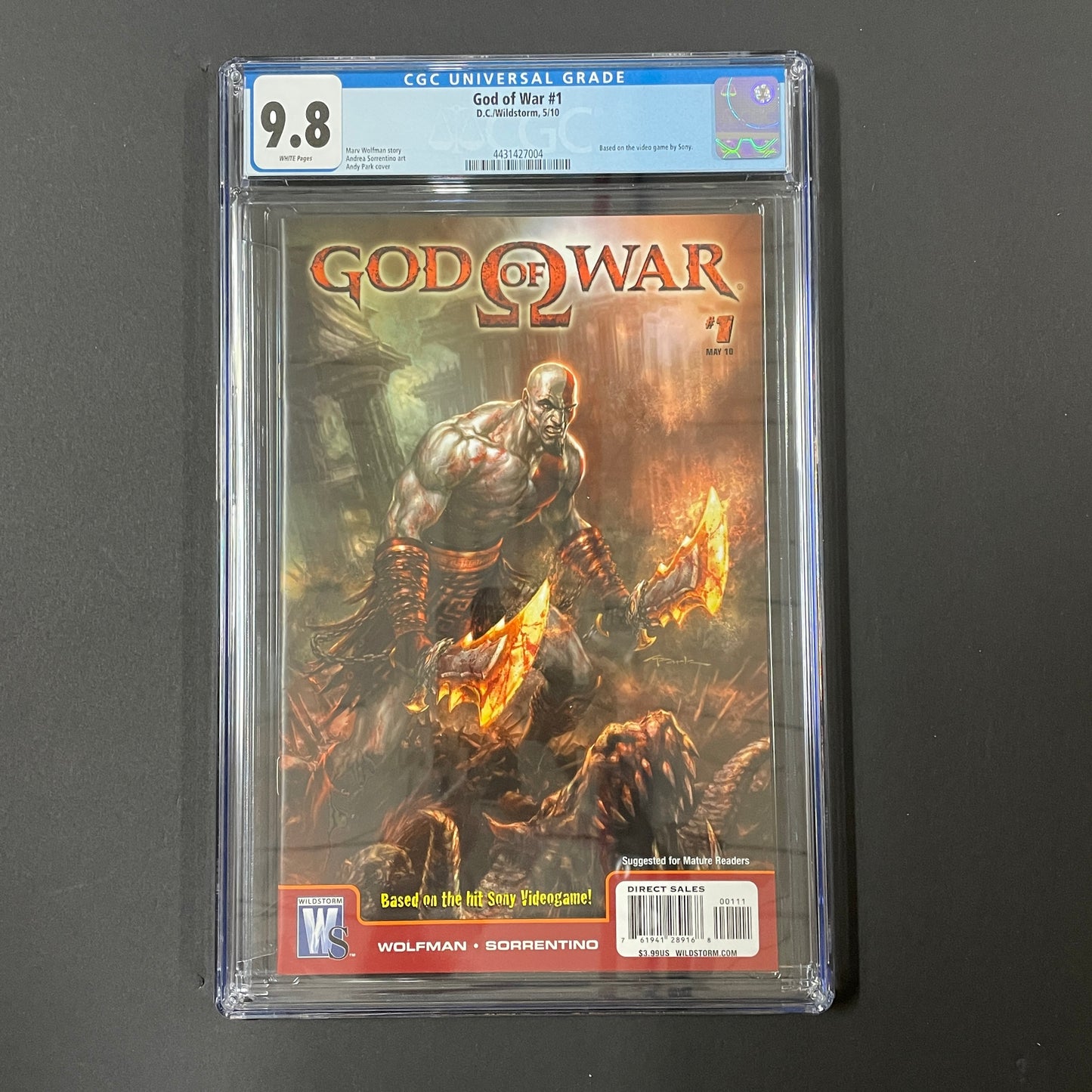 God Of War #1 - CGC 9.8