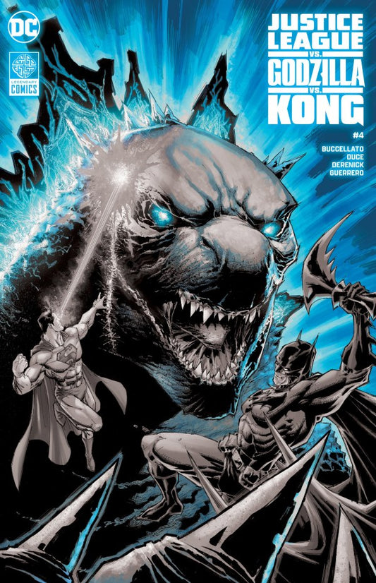 Justice League vs. Godzilla vs. Kong #4 Portacio 2nd Print Variant