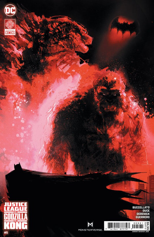 Justice League vs Godzilla vs Kong #5 Jock Cover B