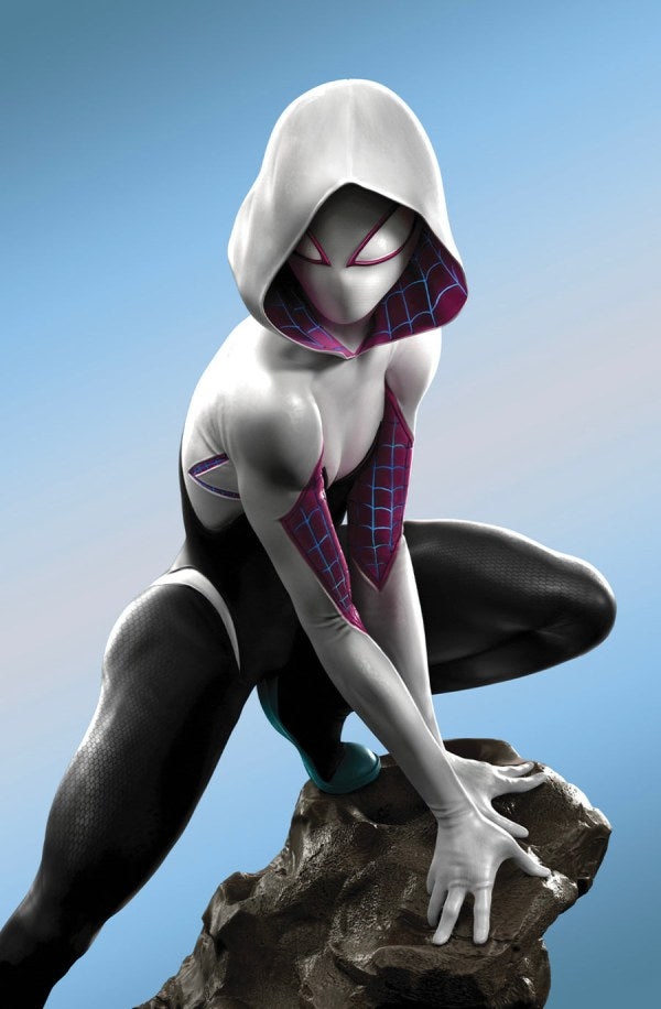 Spider-Gwen Annual 1 Grassetti Blue Foil Virgin Variant