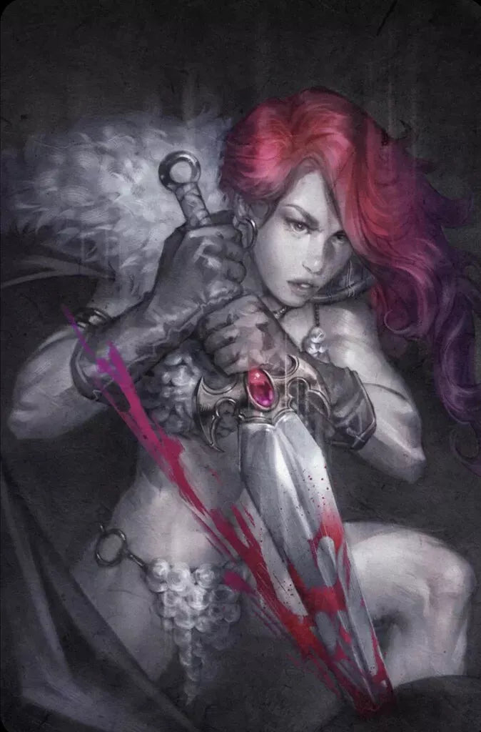 Red Sonja 2023 #1 Oshred ComicTom Exclusive Variant