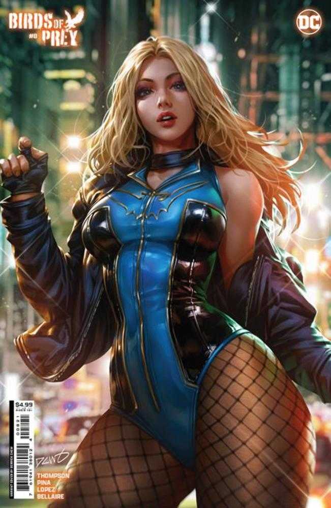 Birds Of Prey #8 Cover B Derrick Chew Card Stock Variant